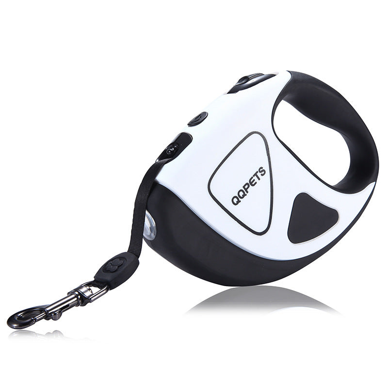 Retractable Pet Leash With Flashlight