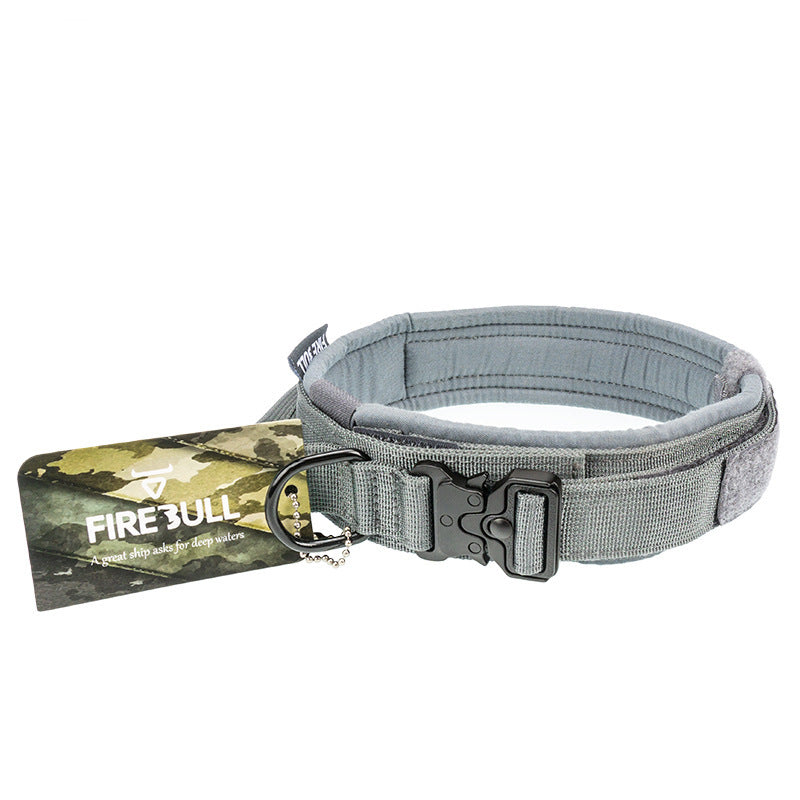 Tactical Pet Collar With Leash