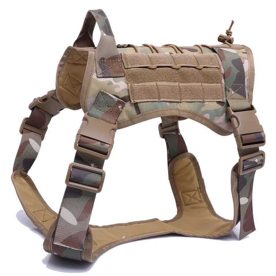 Military Style Tactical Dog Harness