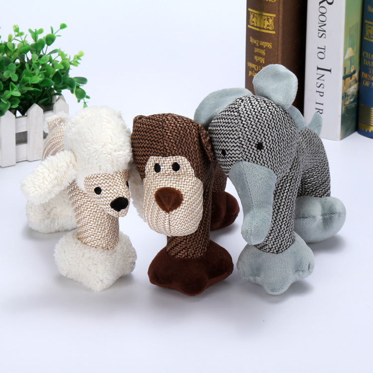 Animal Plush Pet Toys
