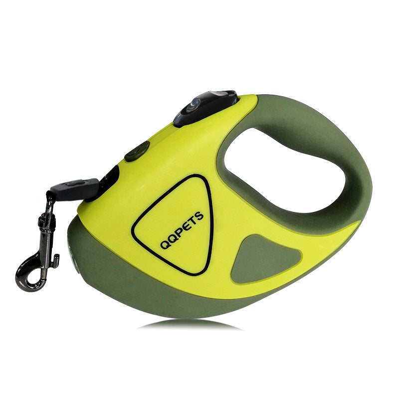 Retractable Pet Leash With Flashlight