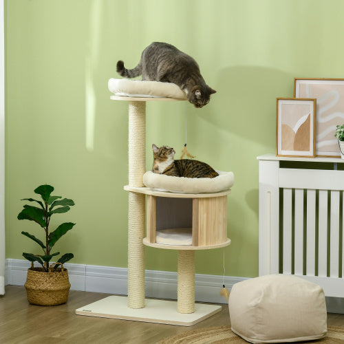 Cat Scratching Tree