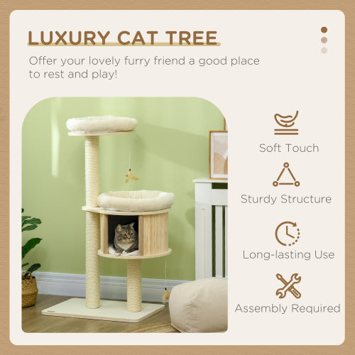 Cat Scratching Tree