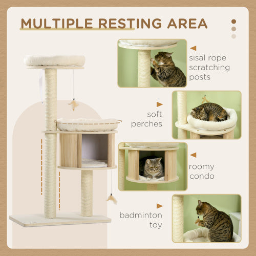 Cat Scratching Tree