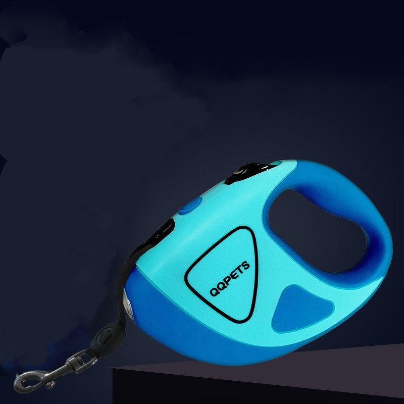 Retractable Pet Leash With Flashlight