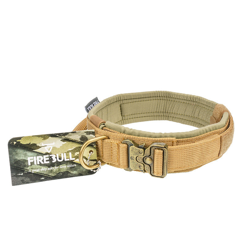 Tactical Pet Collar With Leash