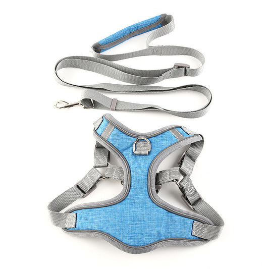 No Choke Pet Harness With Leash