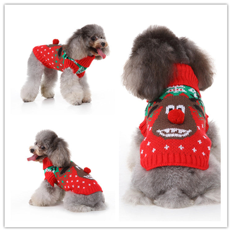 Christmas Ugly Sweater Pet Outfits